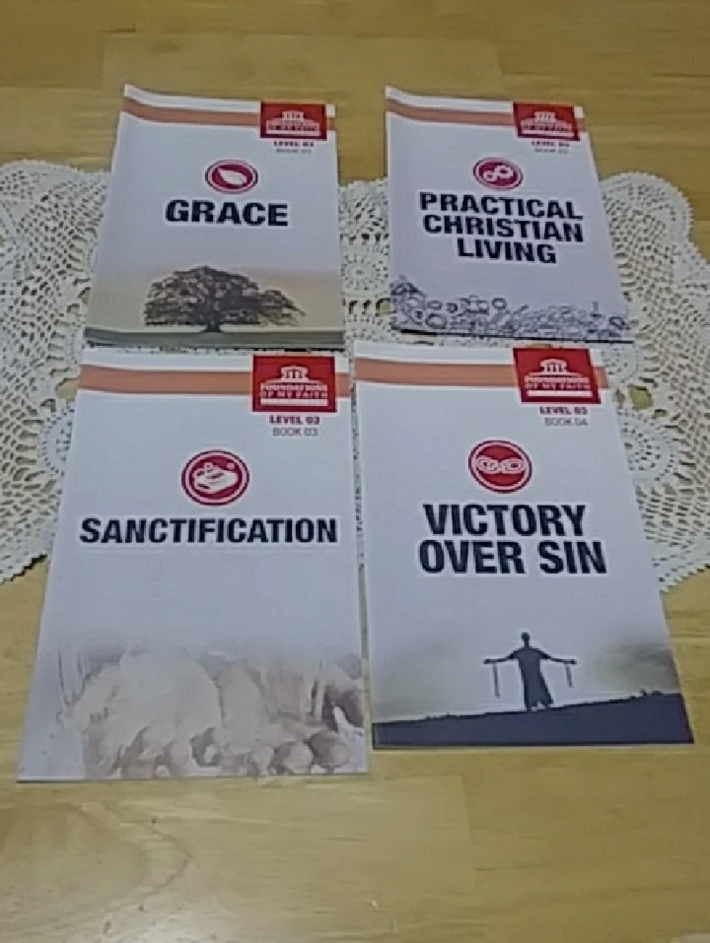 Grace to Grow Foundations of my faith study guides, Full set like new